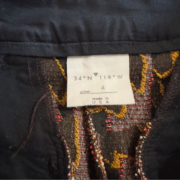 Anthropologie 34N 118W Leopard Trousers Animal Print Pants size 4 - Picture 14 of 16